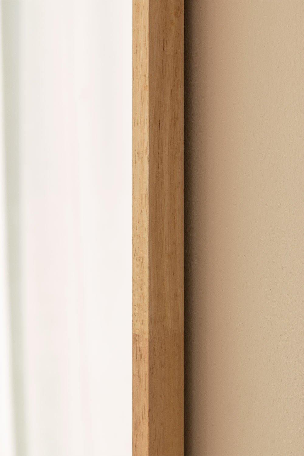 Sklum Rectangular Wall Mirror (170 X 90 Cm) In Ornella Oak Wood