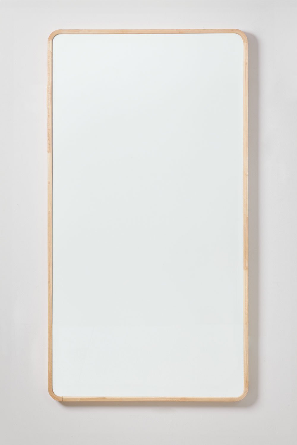 Sklum Rectangular Wall Mirror (170 X 90 Cm) In Ornella Oak Wood