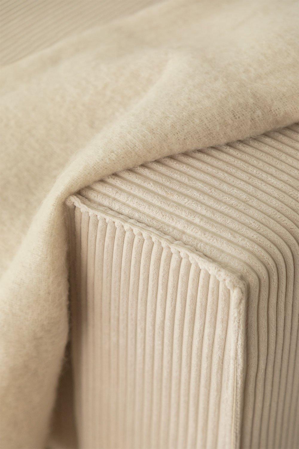 Sklum Rozkładana Sofa 3-osobowa Tapicerowana Tampere