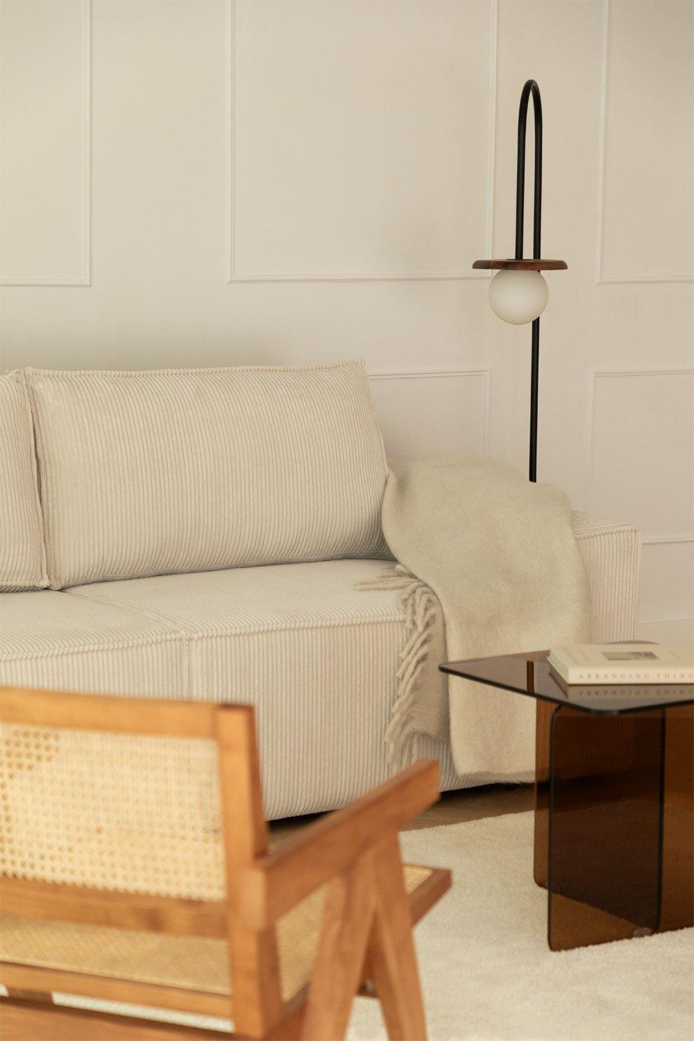 Sklum Rozkładana Sofa 3-osobowa Tapicerowana Tampere