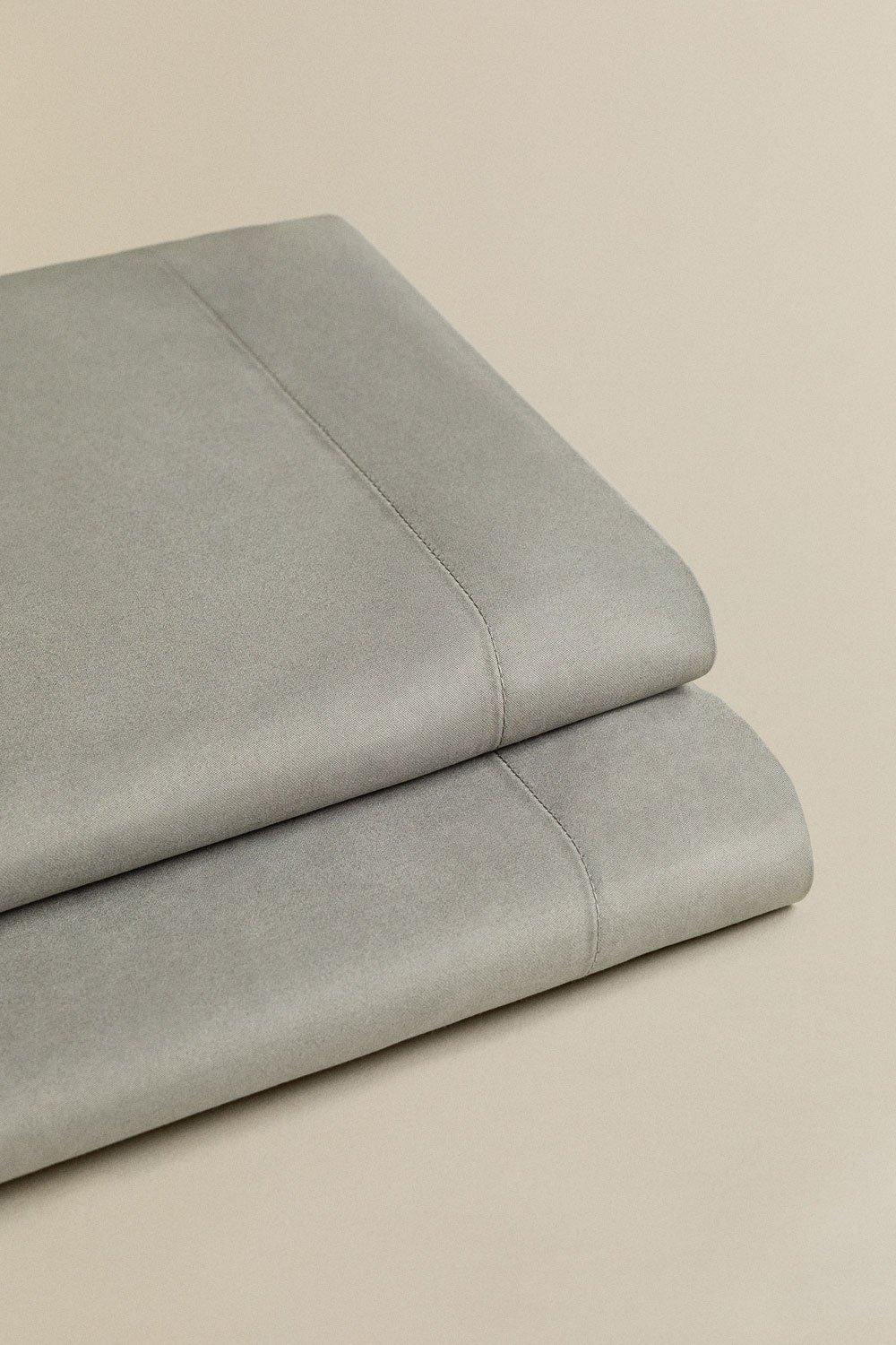 sklum Sábana Encimera en Satén de 300 Hilos Sampras