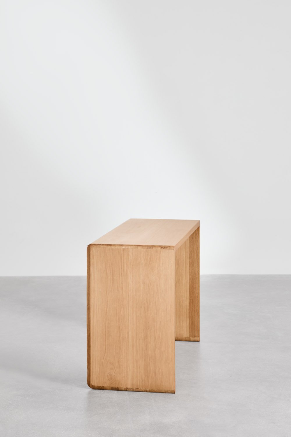 Sklum Secretária Em Madeira De Carvalho (110x45 Cm) Treveris