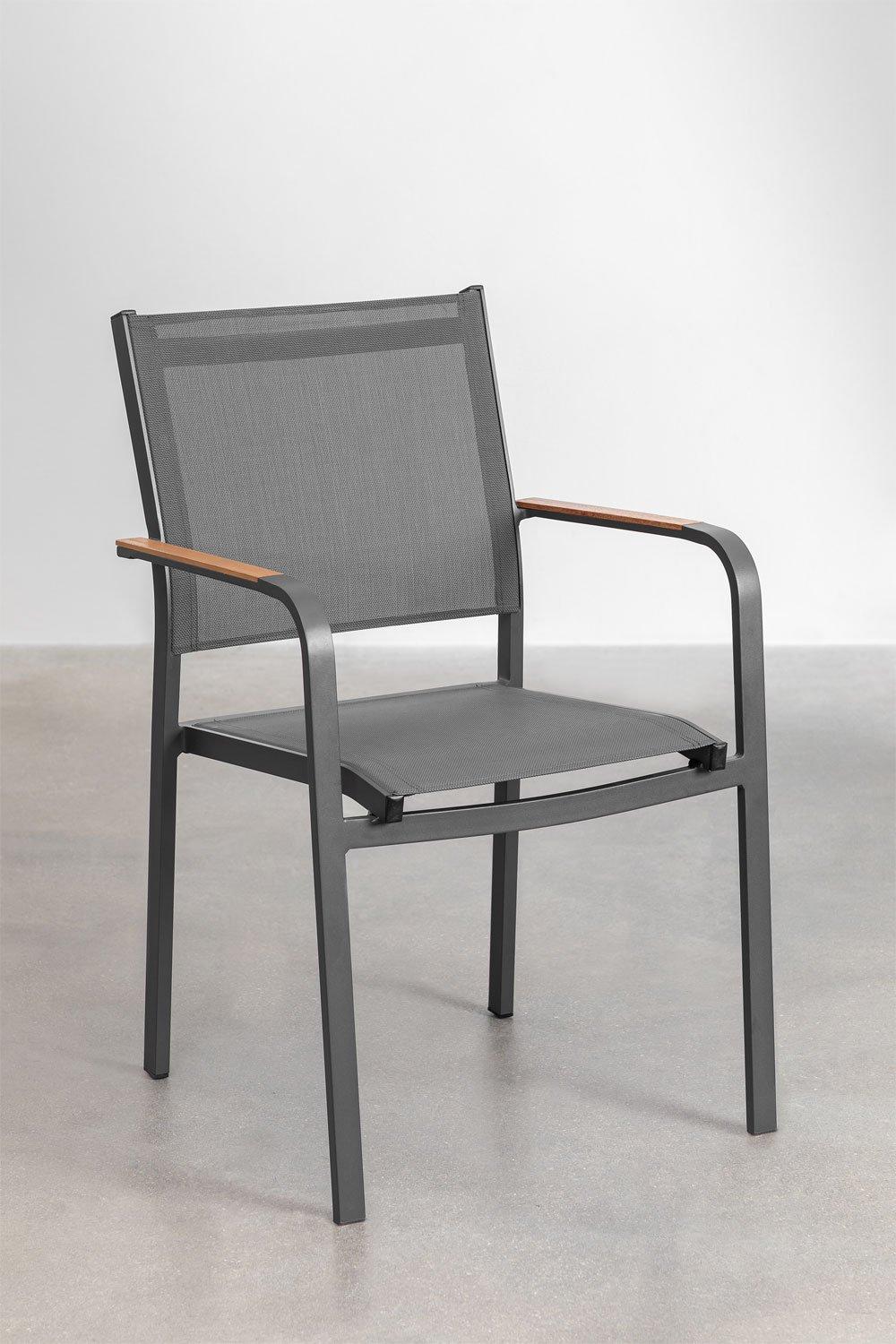 Sklum Sedia Da Giardino Impilabile In Alluminio Archer