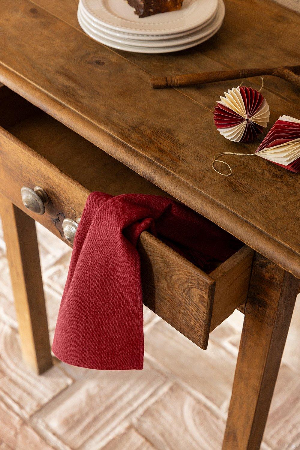 sklum Set de 2 servilletas en algodón Viwela design