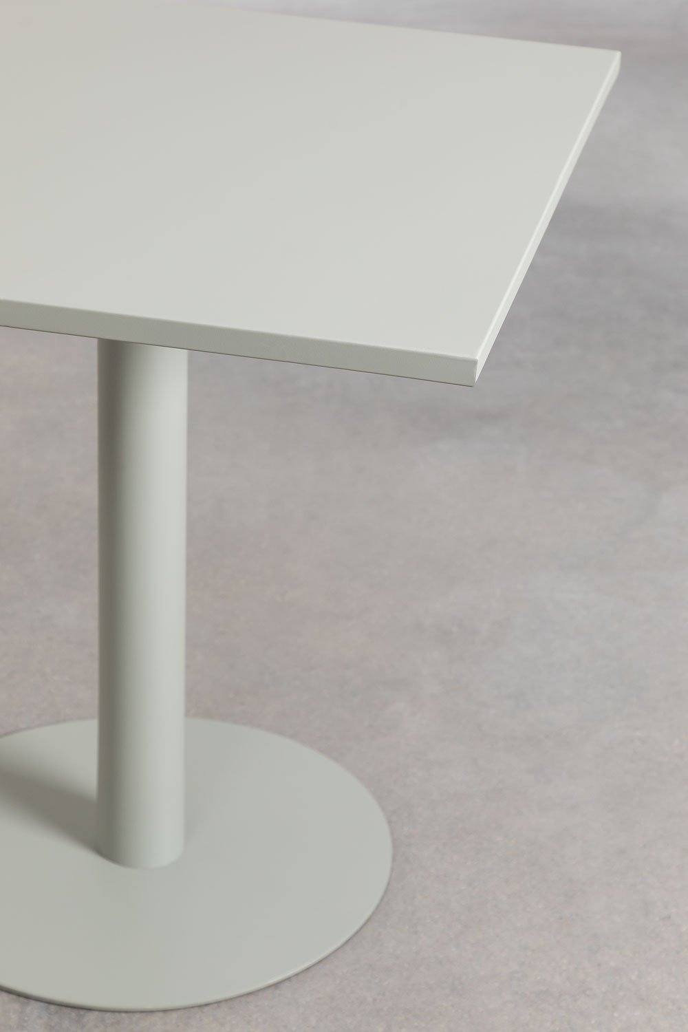Sklum Set De Mesa Cuadrada 70x70 Cm Y 2 Sillas De Jardín Mizzi
