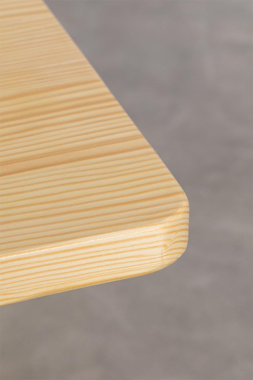 Sklum Set De Mesa LIX En Madera (80x80) Y 4 Sillas LIX Madera