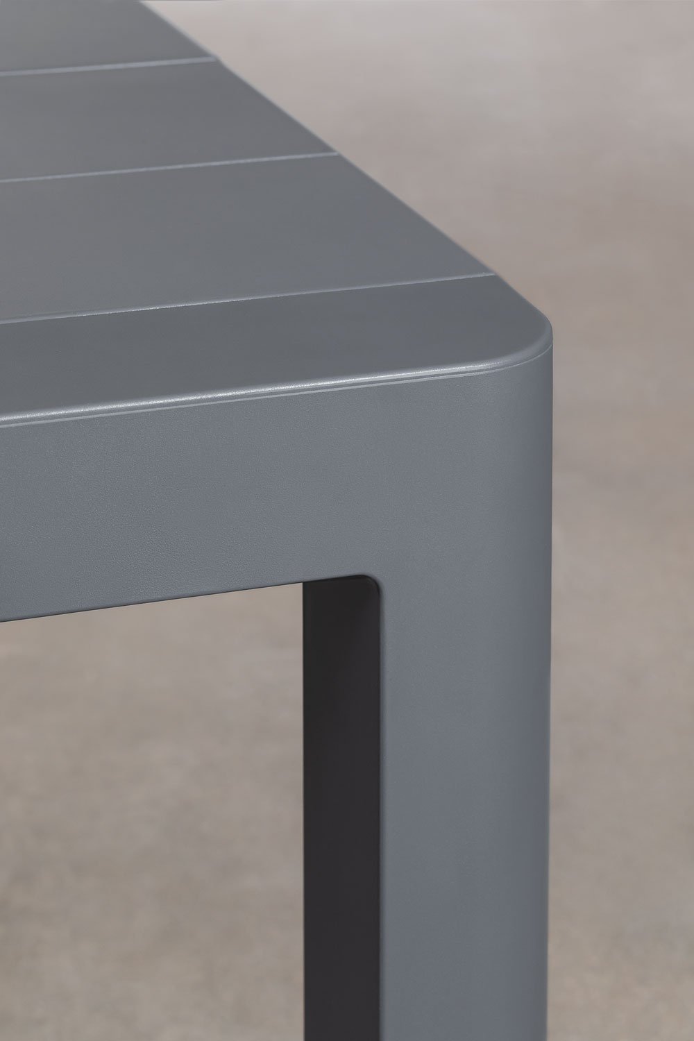 Sklum Set De Mesa Rectangular (140x100 Cm) Arnadine Y 4 Sillas De Comedor Maeba