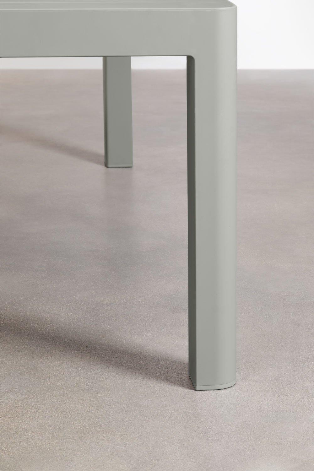 Sklum Set De Mesa Rectangular (140x100 Cm) Arnadine Y 4 Sillas De Comedor Lynette