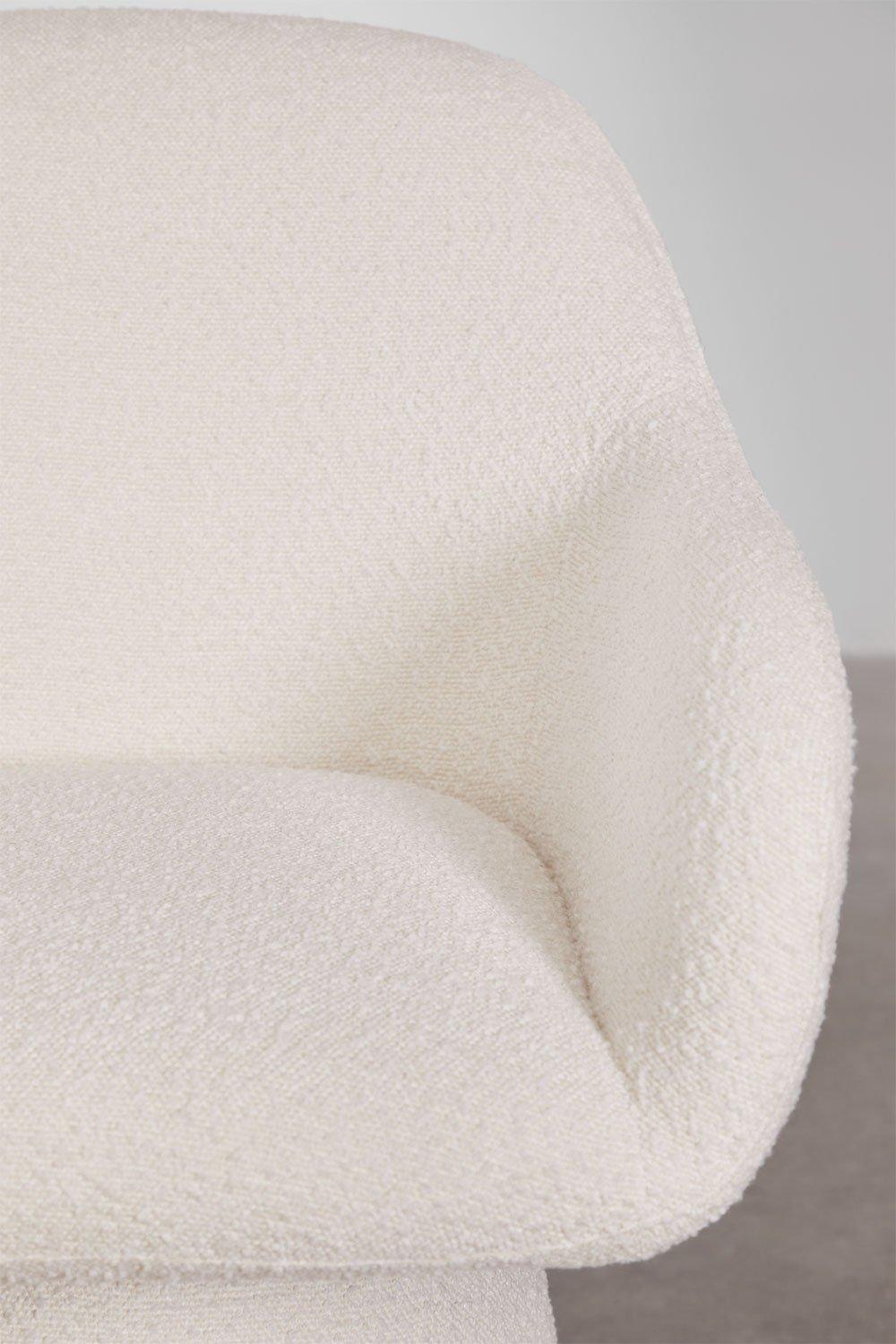 Sklum Silla De Comedor Con Reposabrazos Tapizada Erica