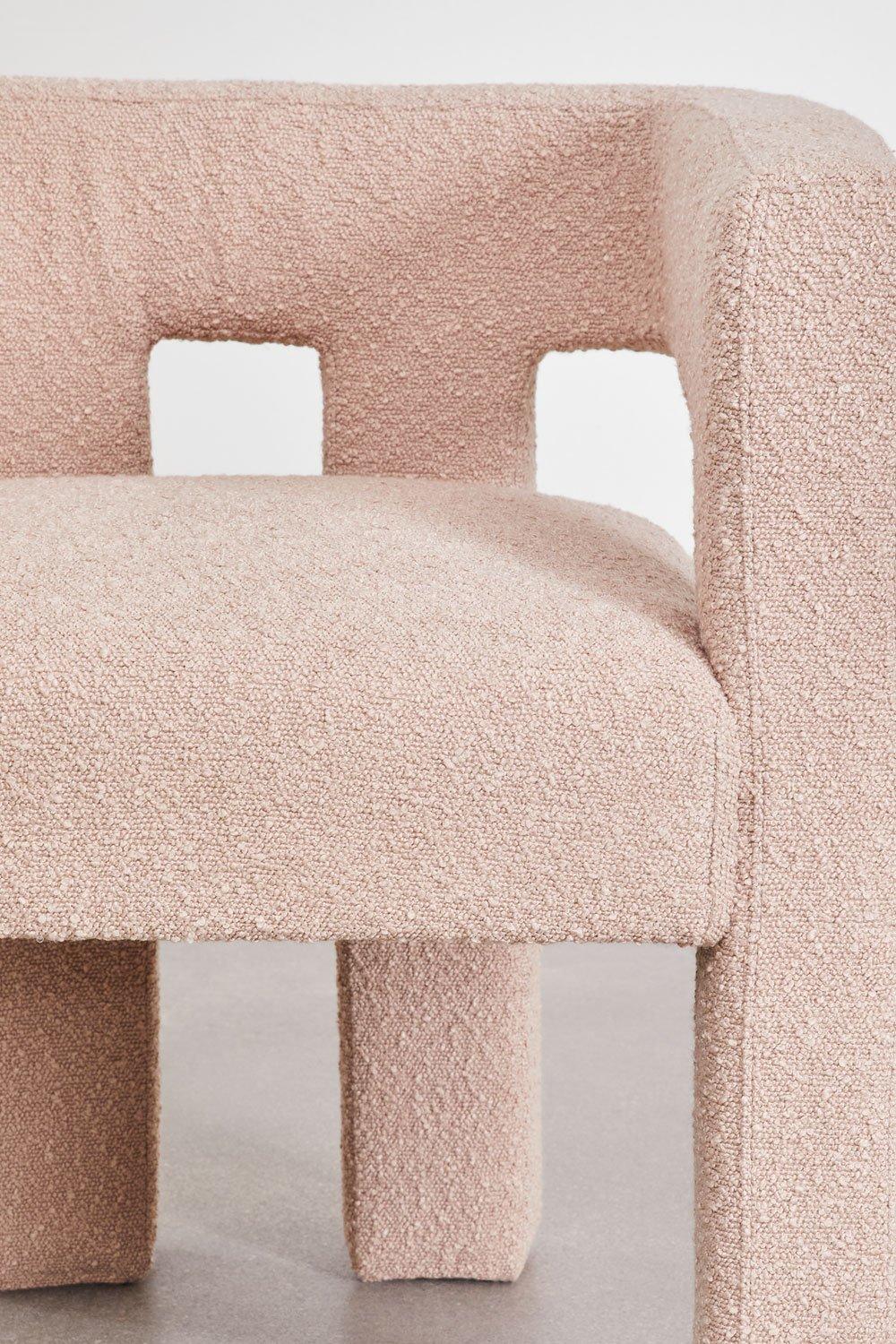 Sklum Silla De Comedor Con Reposabrazos Tapizada Liara