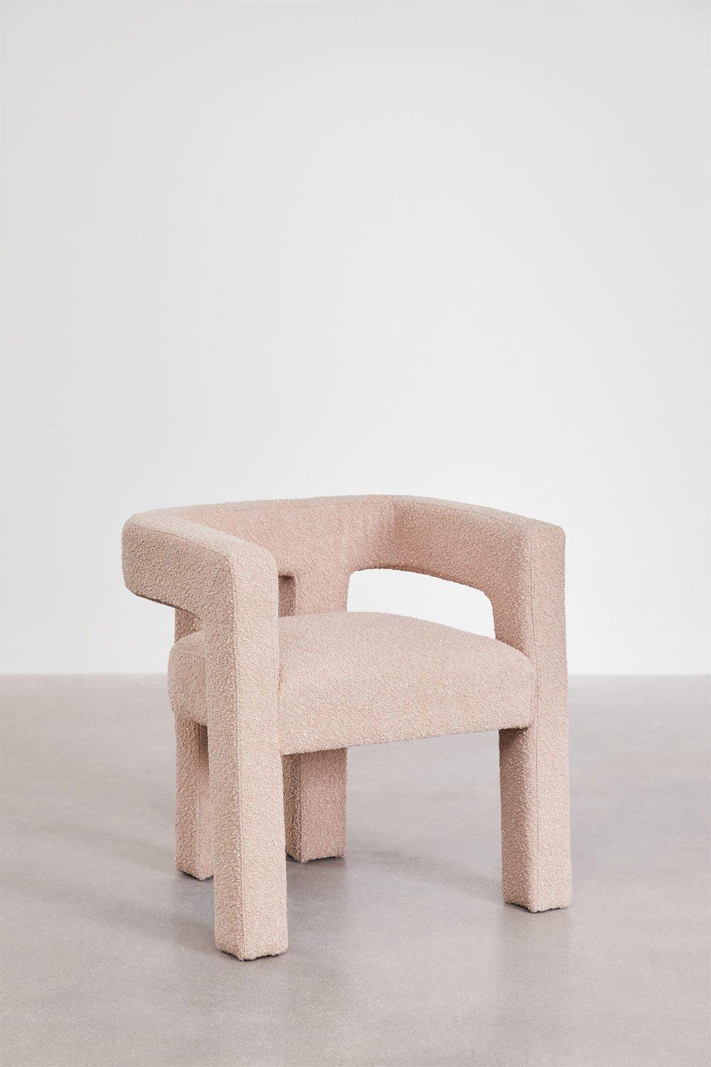 Sklum Silla De Comedor Con Reposabrazos Tapizada Liara