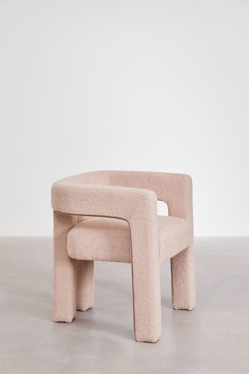 Sklum Silla De Comedor Con Reposabrazos Tapizada Liara