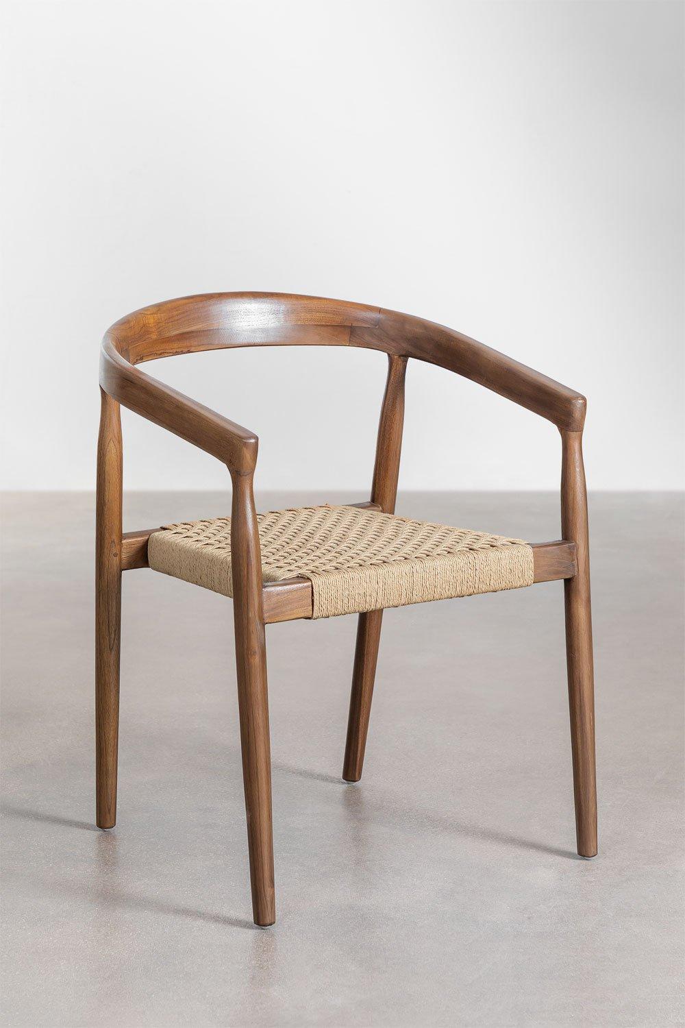 Sklum Silla De Comedor En Madera De Teca Visby Design