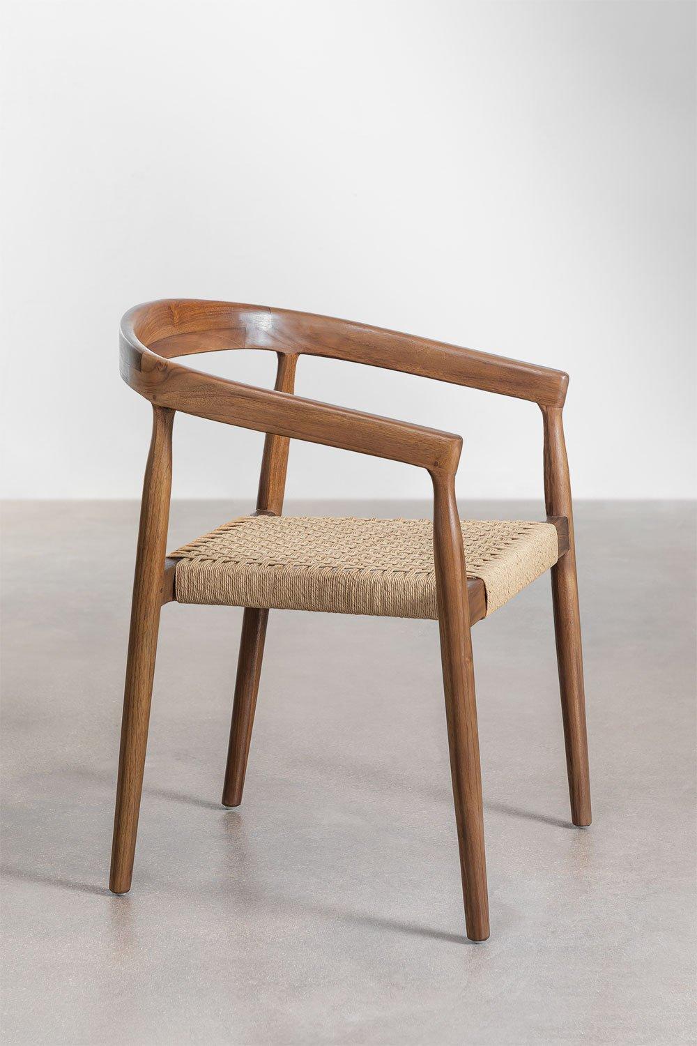 Sklum Silla De Comedor En Madera De Teca Visby Design