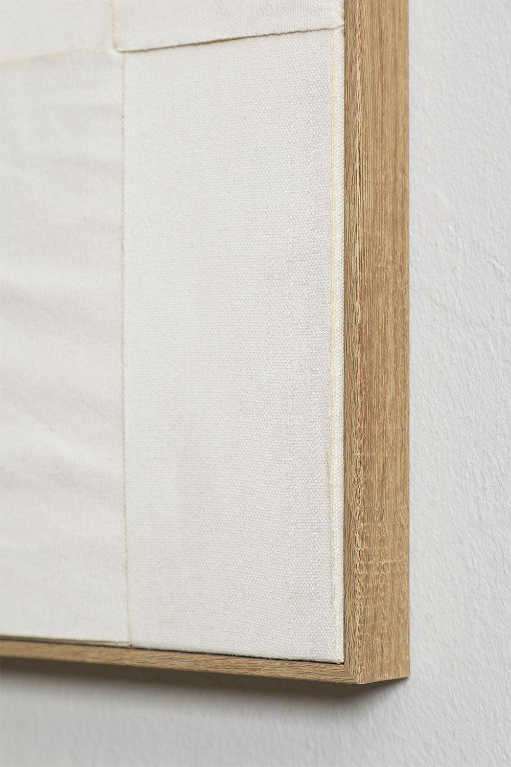 Sklum Siralo Pintura Decorativa Em Relevo Pintada à Mão (80x100 Cm)