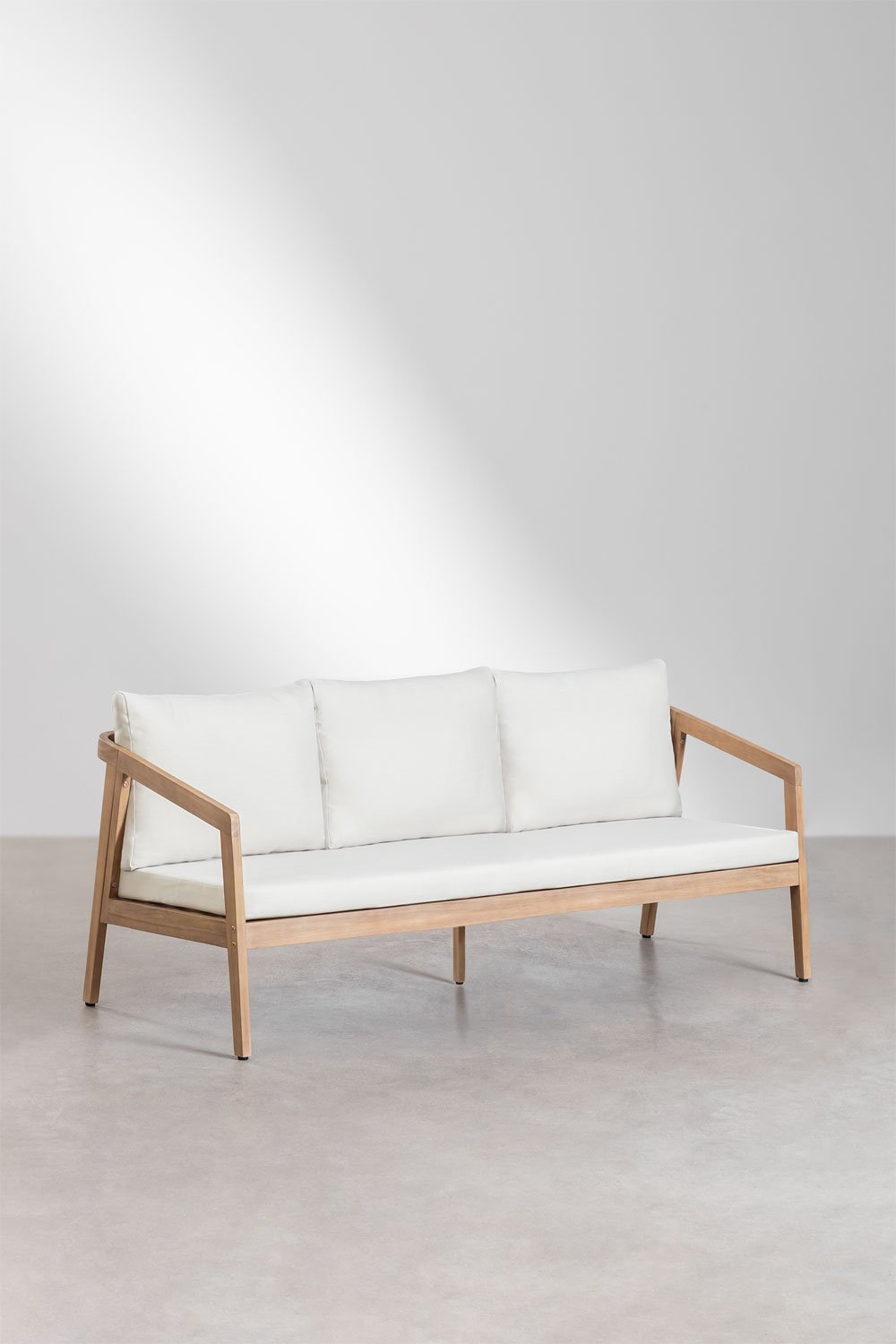 Sklum 3-Sitzer-Sofa Aus Akazienholz Kaela