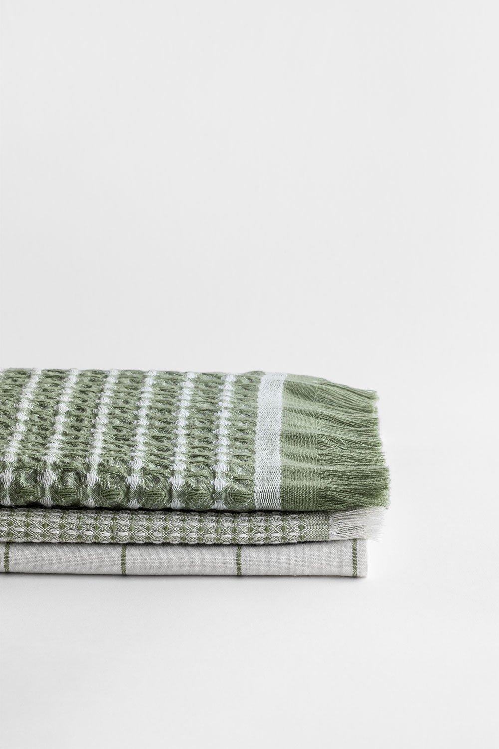 Sklum 3er Set Küchentücher Aus Baumwolle Bijana