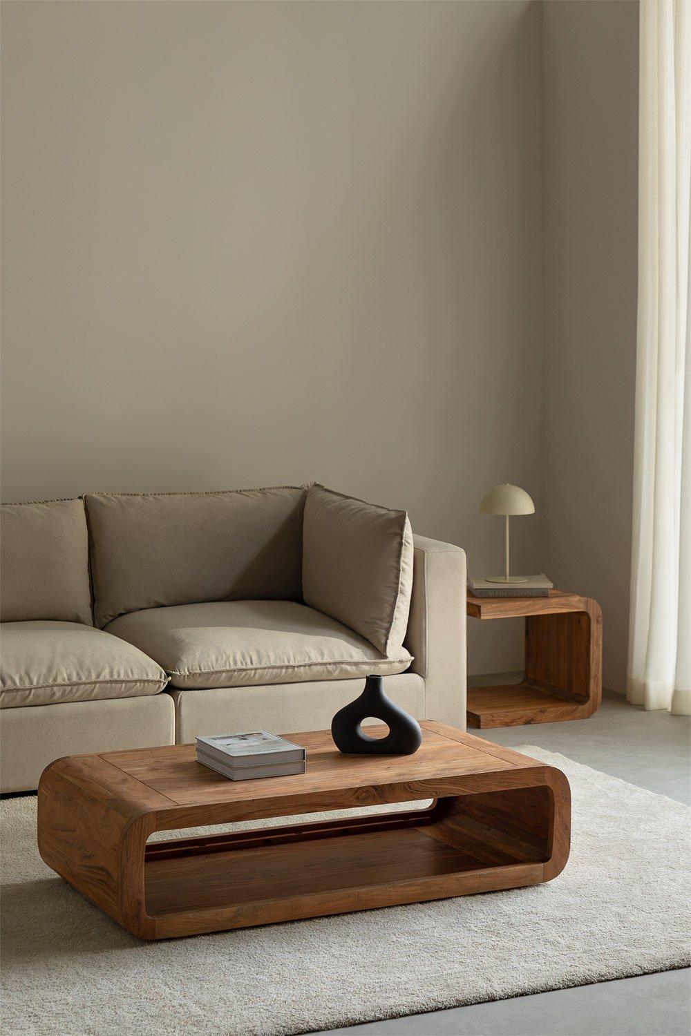 sklum Acacia Wood Coffee Table Vacry
