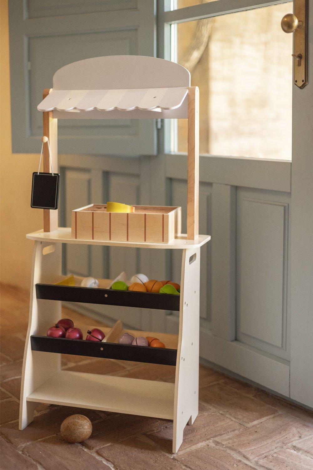 sklum Aldebara Kids ecologische houten markt