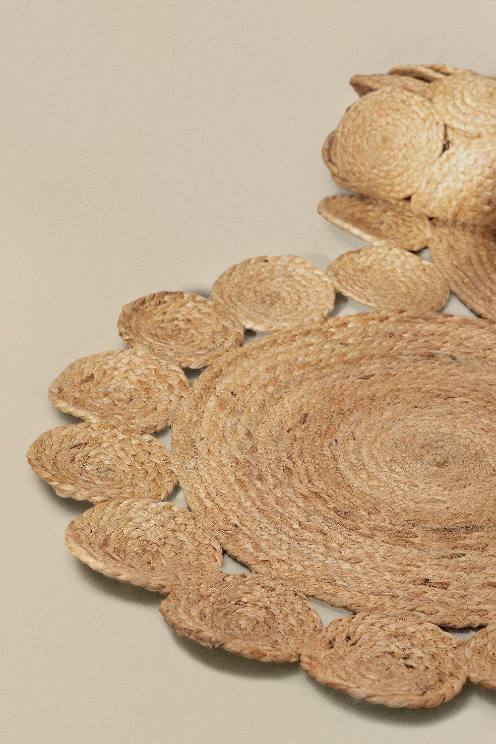 Sklum Alfombra En Yute Natural (180x60 Cm) Otilie