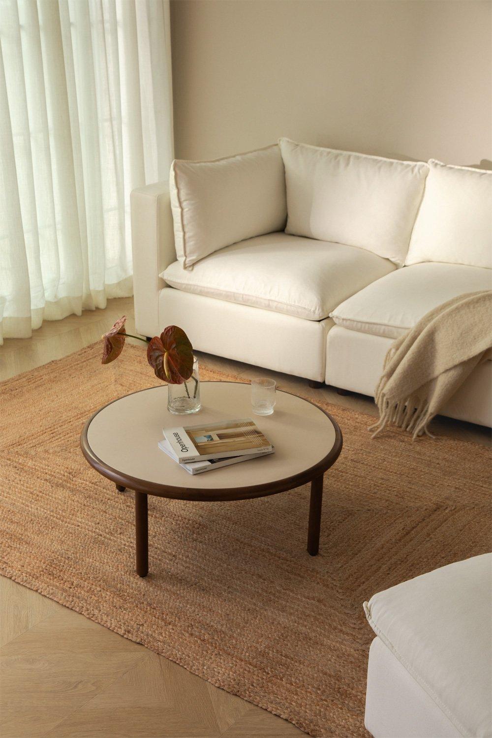 sklum Alfombra en yute natural Tempo