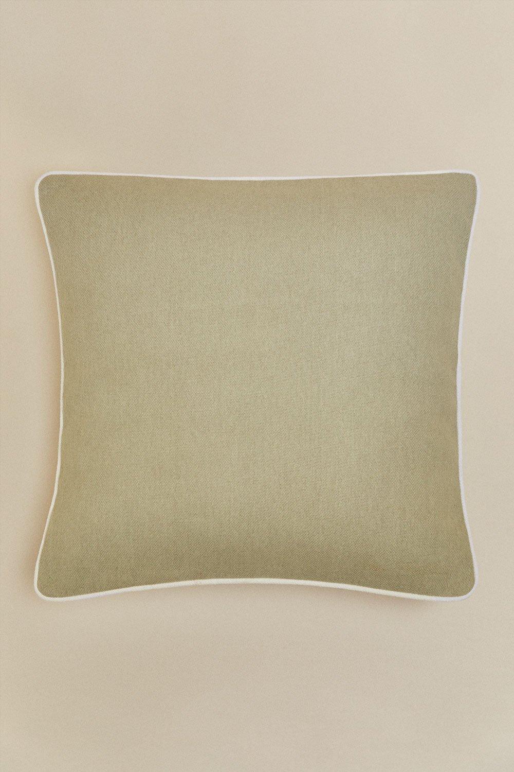 Sklum Almofada Quadrada De Algodão (45x45 Cm) Cianan