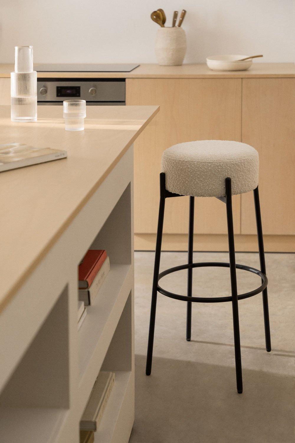 sklum Alto taburete em tela loopada Anisa