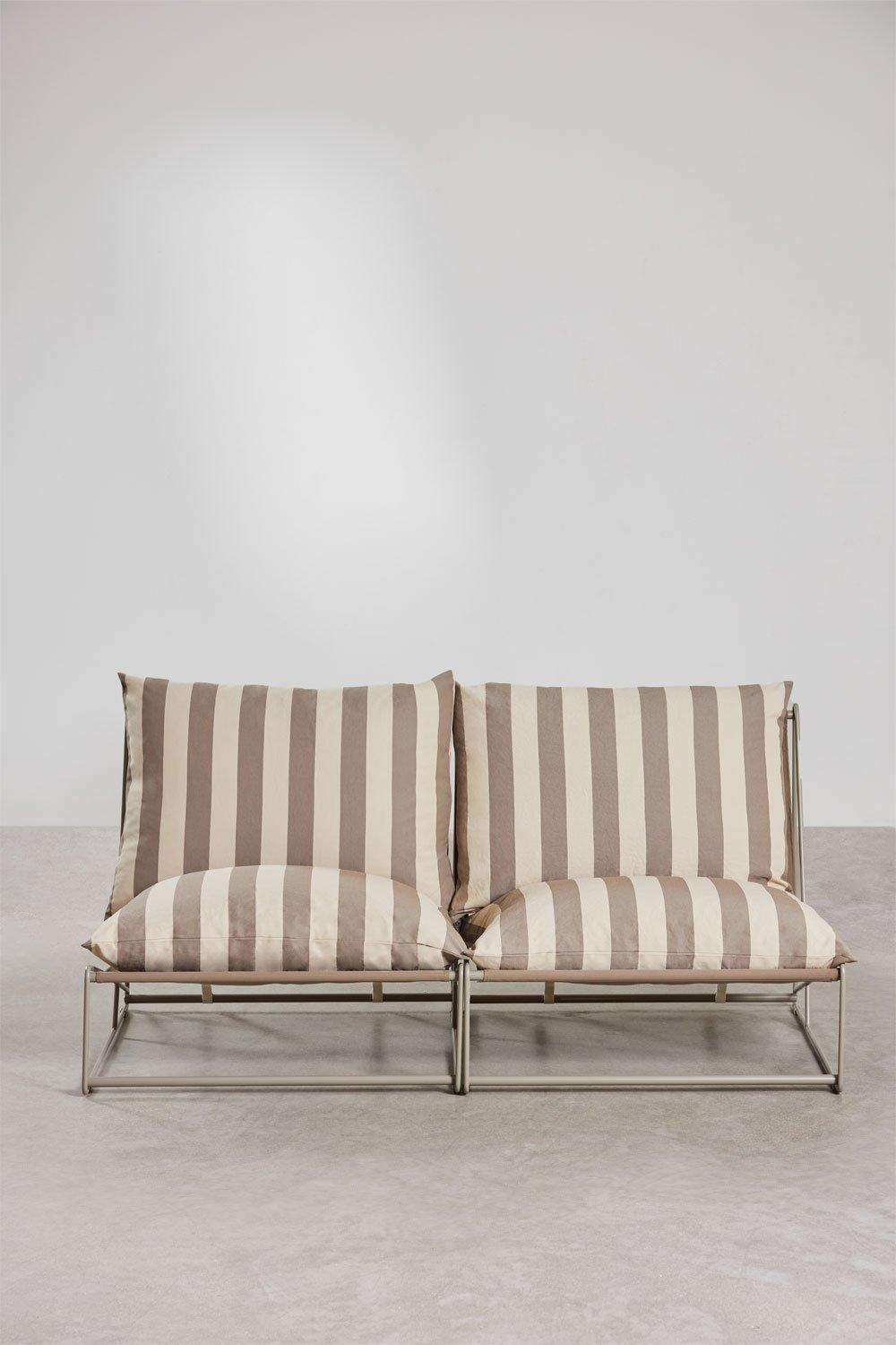 Sklum Amaro 2-piece Modular Garden Sofa