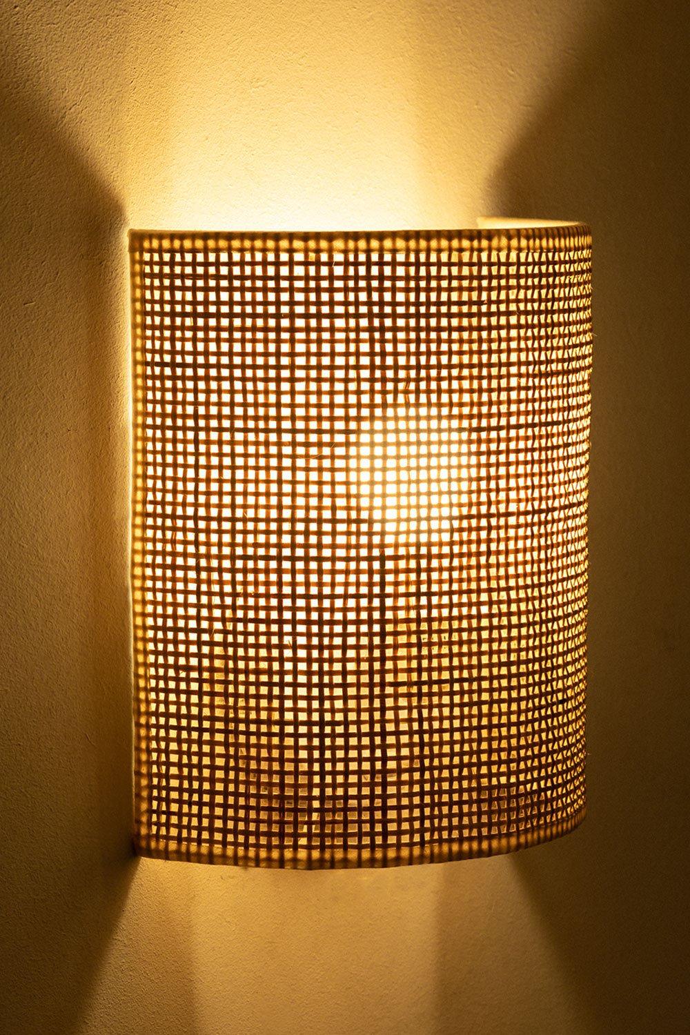 Sklum Aplique De Pared En Ratán Ytse