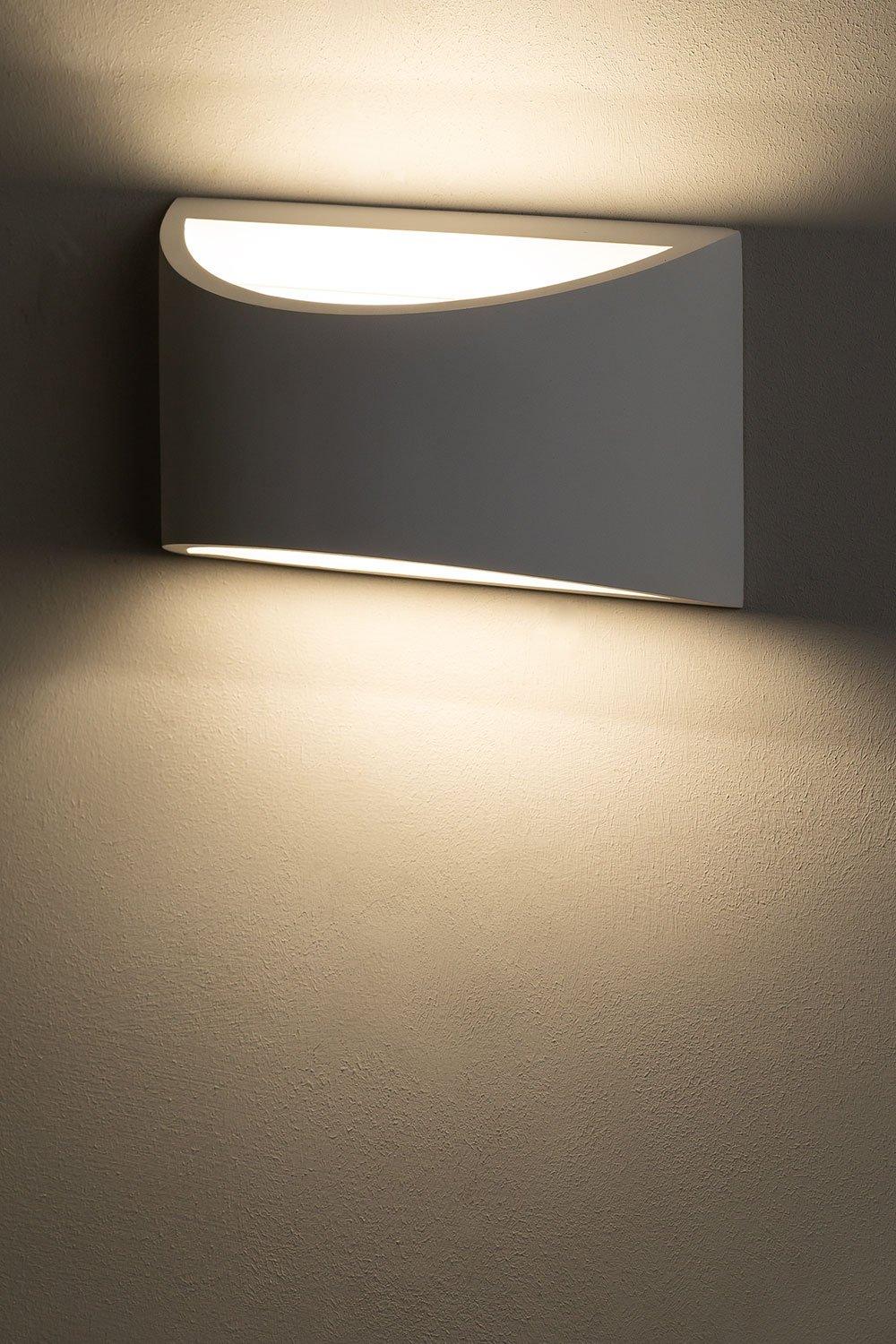 Sklum Aplique De Pared En Yeso Lamara
