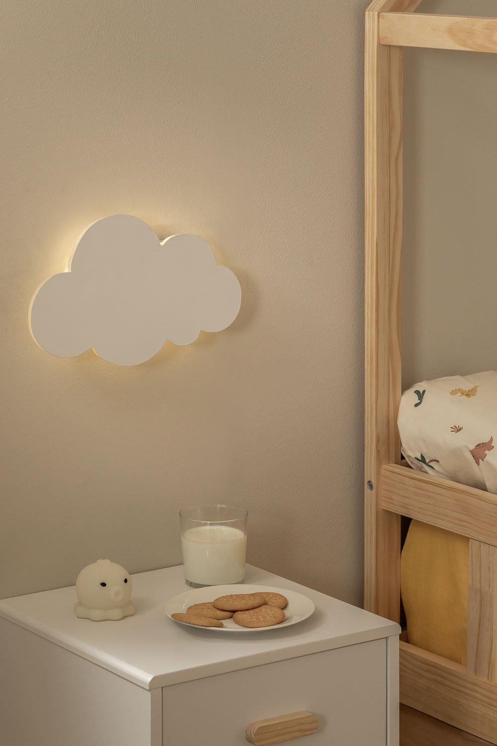 Sklum Aplique De Pared LED Cludy Kids