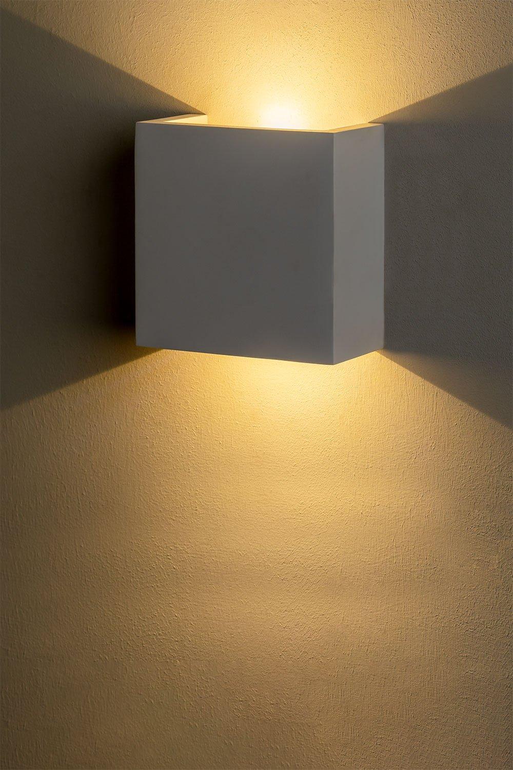 Sklum Aplique De Pared LED En Yeso Gadea