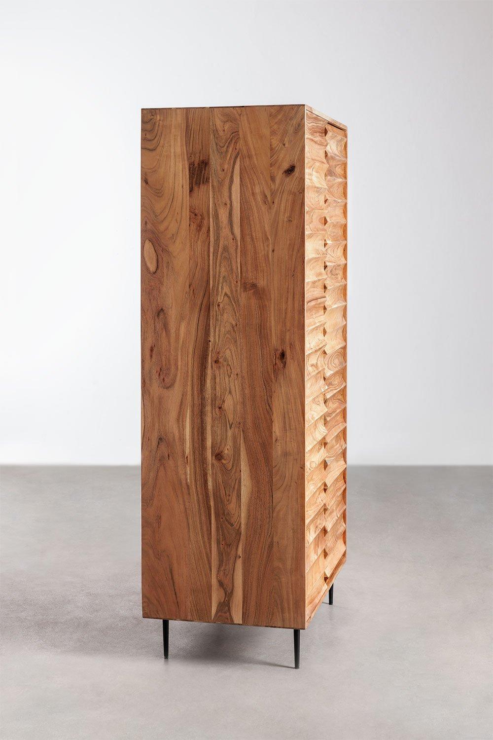 Sklum Armario En Madera De Acacia Petter