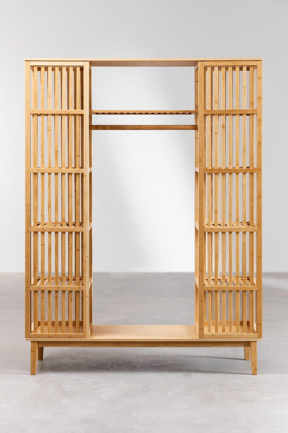 Sklum Armoire Ouverte En Bambou Albin