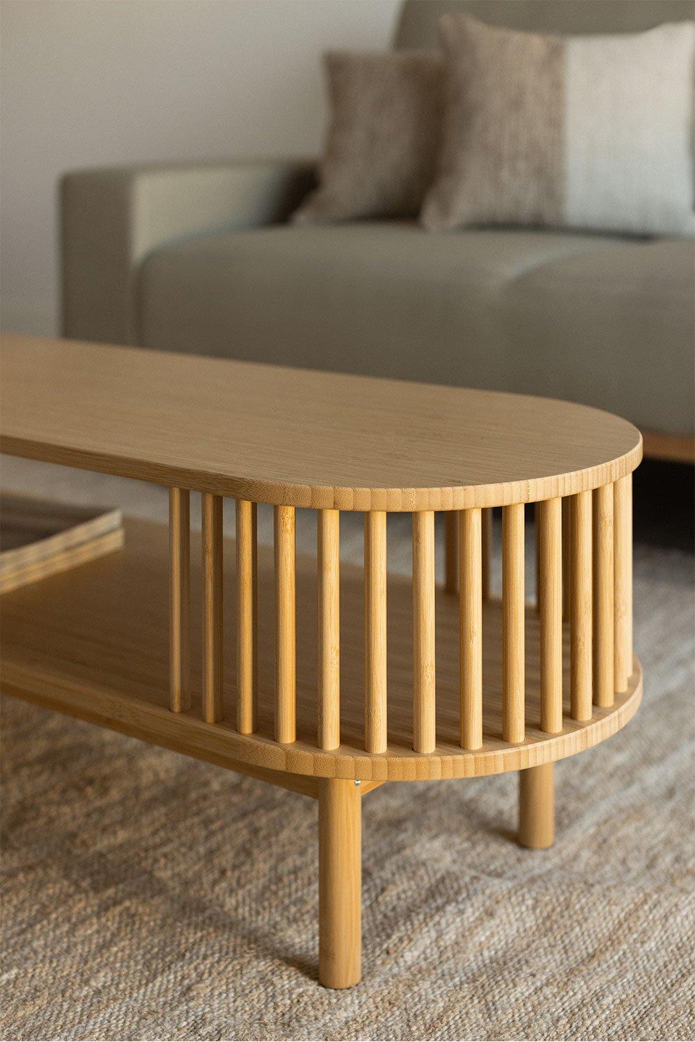 Sklum Bamboo Coffee Table Connery