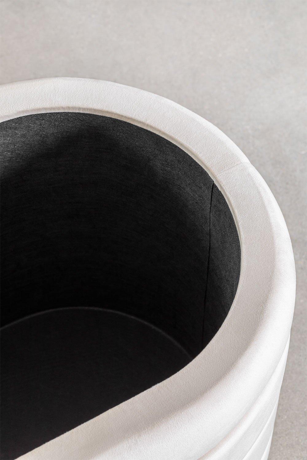 Sklum Banco Con Almacenaje En Terciopelo Bradford