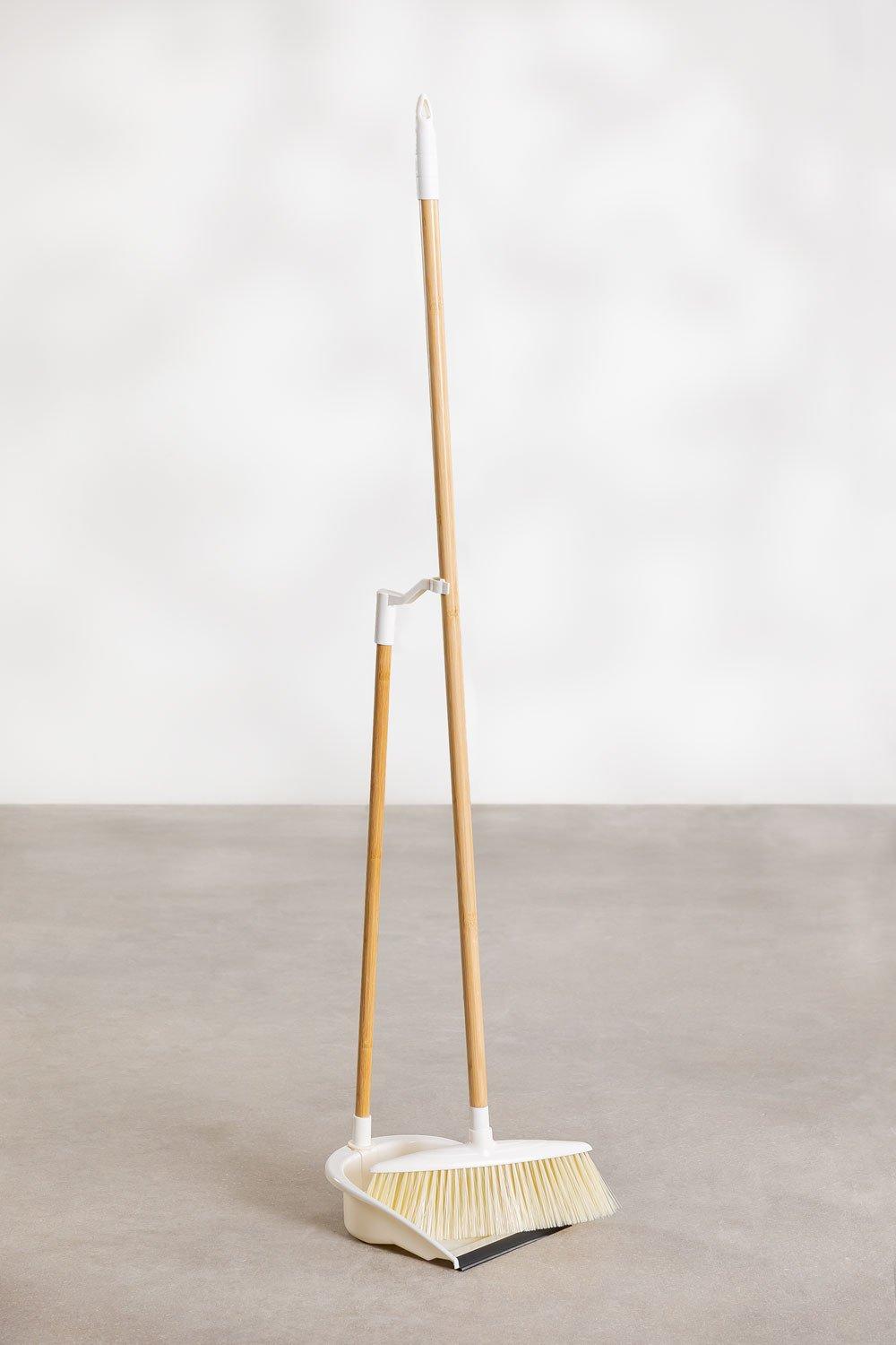 sklum Besen und Kehrschaufel aus Holz Jalei