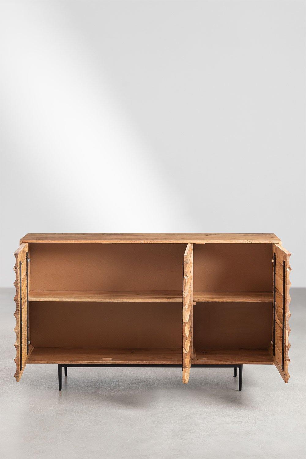 Sklum Buffet En Bois D'acacia Petter