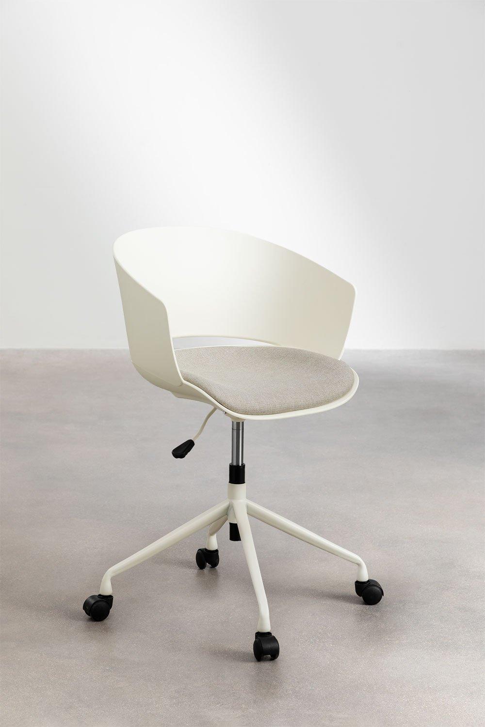Sklum Cadeira De Mesa Morgana Com Rodas