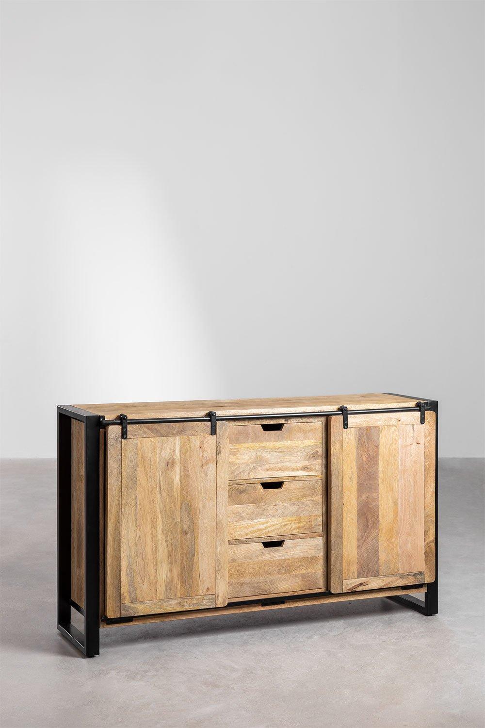 Sklum Cajonera En Madera De Mango Kiefer