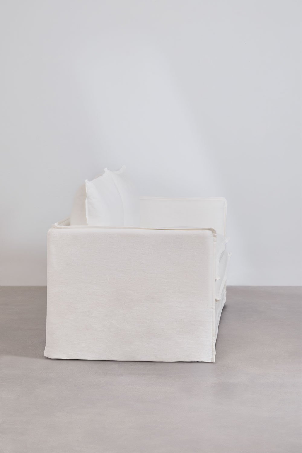 Sklum Canapé 3 Places En Lin Et Coton Grace