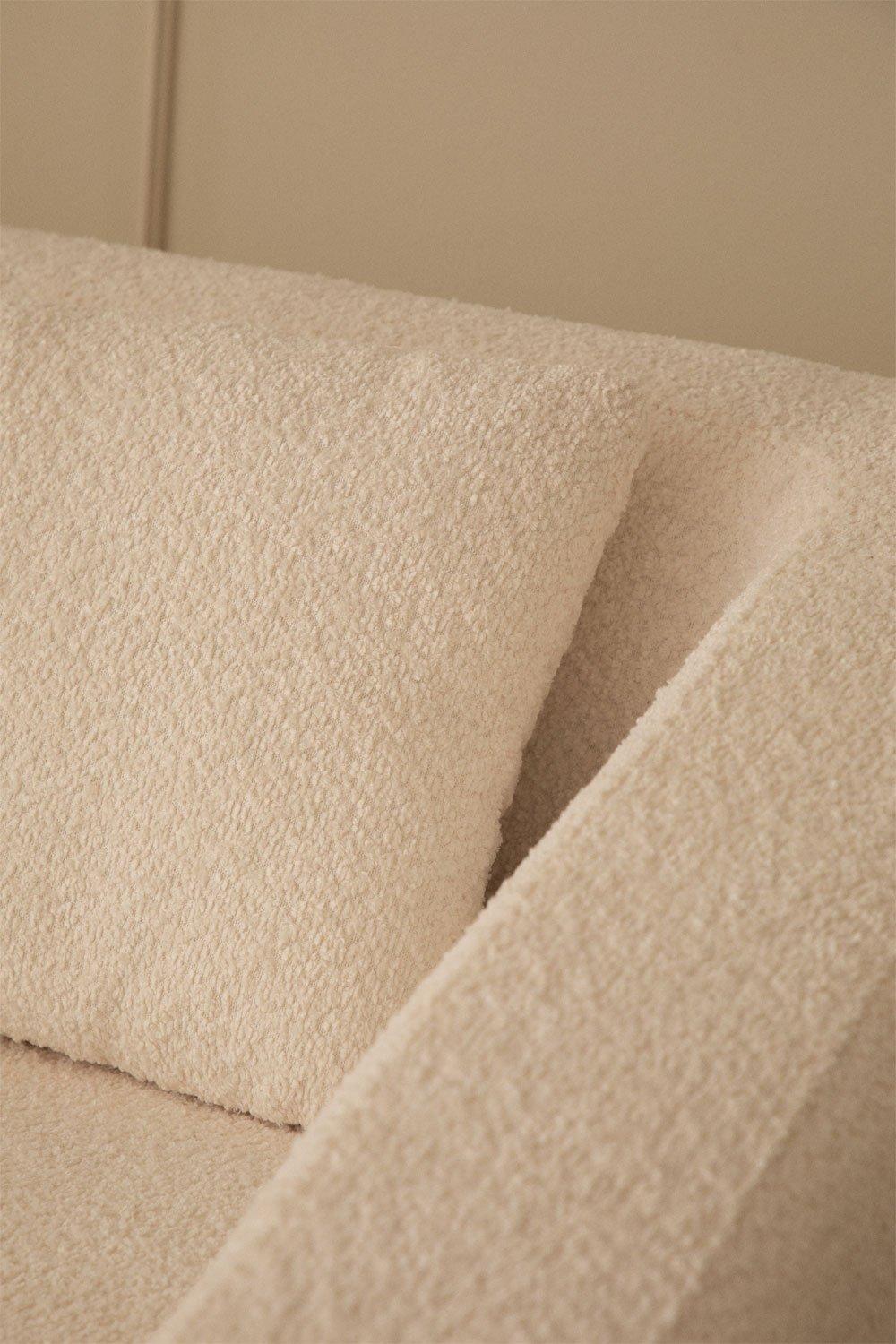 Sklum Canapé-lit 2 Places En Tissu Bouclé Dalila