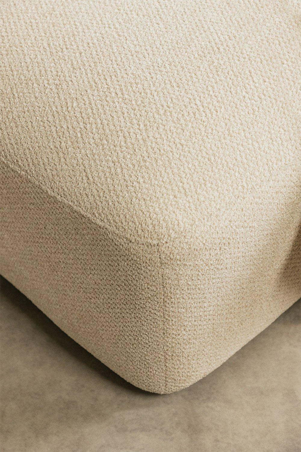 Sklum Canapé Modulable 5 Pièces Et Pouf Bastian
