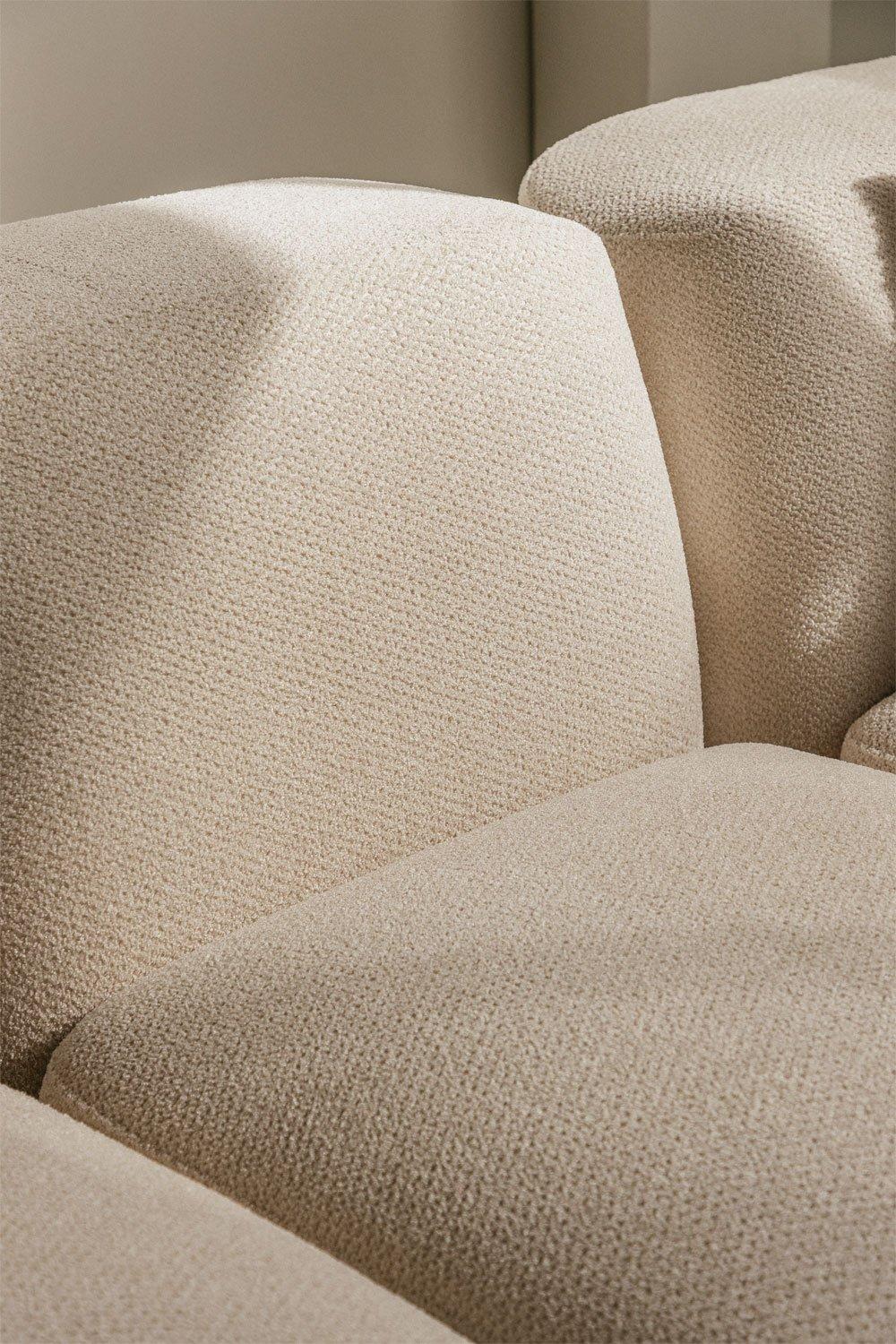 Sklum Canapé Modulaire 4 Pièces Avec Pouf Bastian