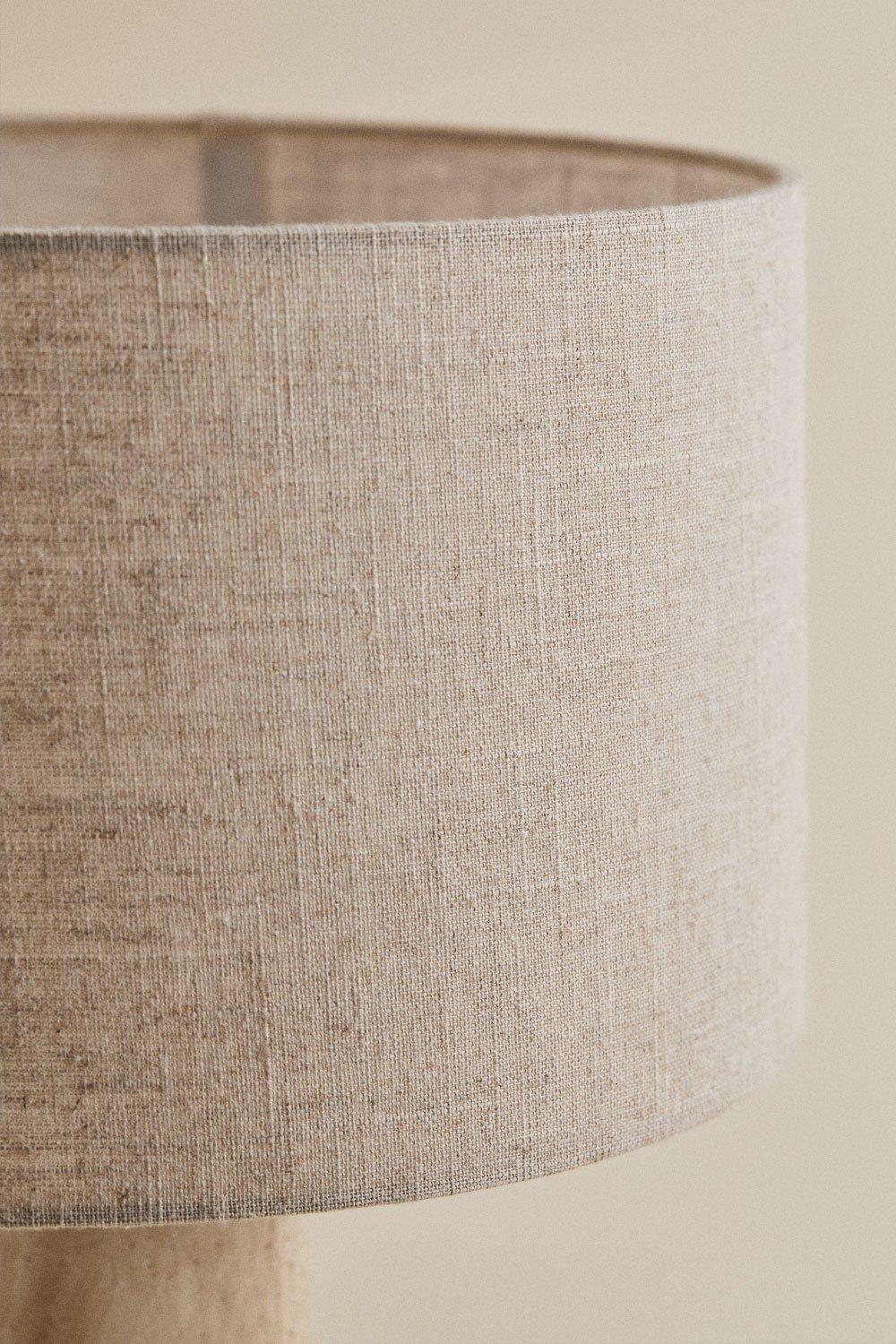 Sklum Candeeiro De Mesa Em Travertino Bolgar