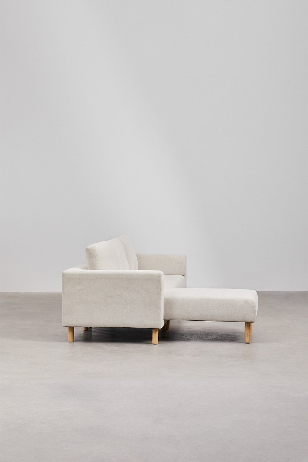 Sklum Caspian 3-Sitzer-Chaiselongue-Sofa