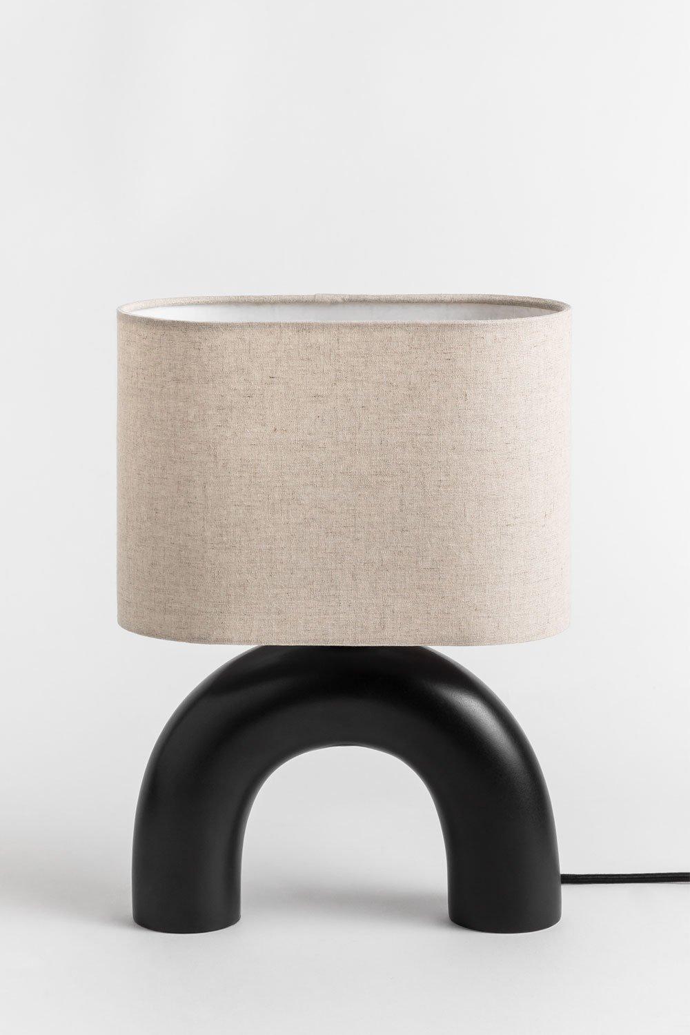 Sklum Ceramiczna Lampa Stołowa Finley