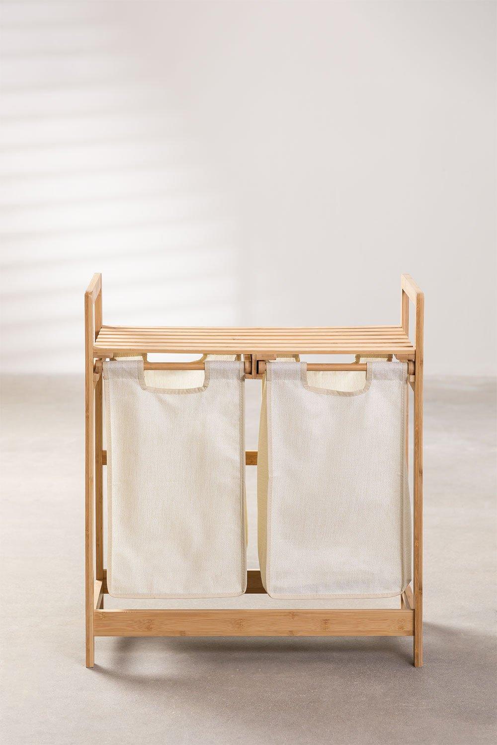 Sklum Cesta Para Roupa Em Bambu Joesh