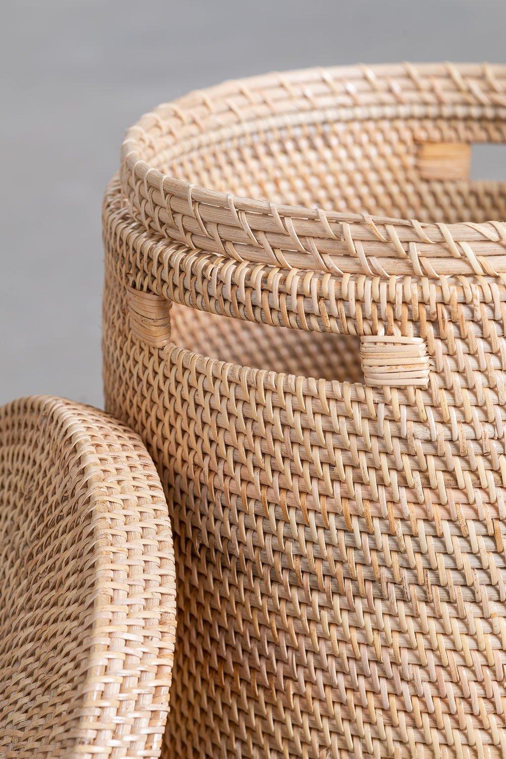 Sklum Cesto Para Ropa En Ratán Guacui