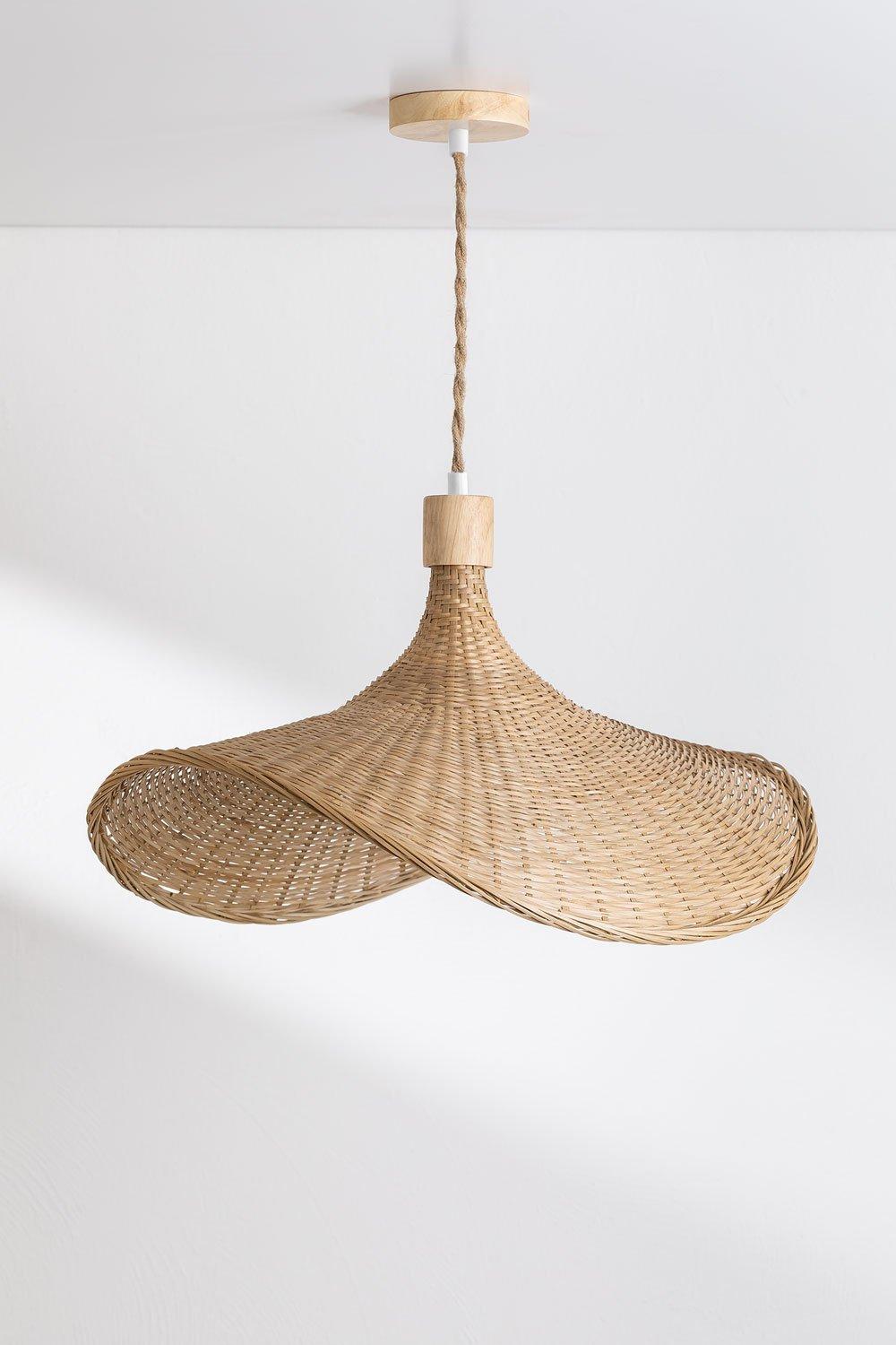 Sklum Chaifer Bamboo Ceiling Lamp